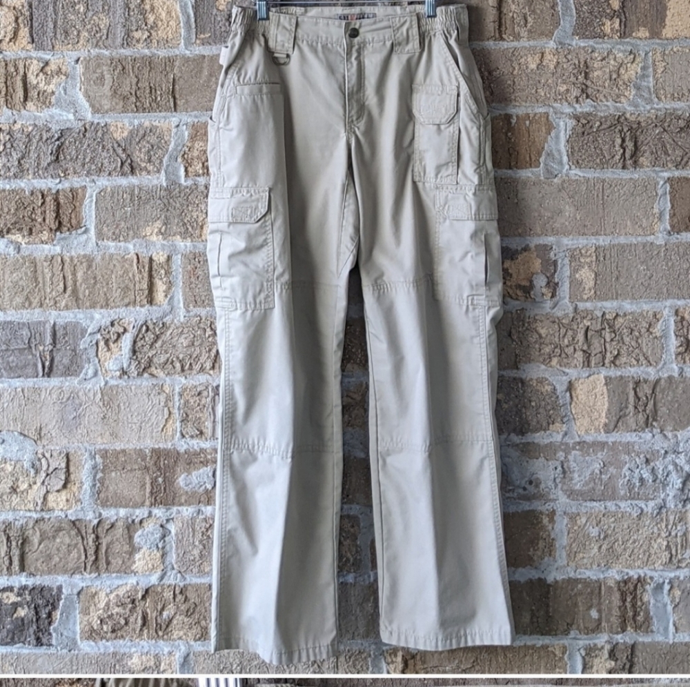 5.11 Tactical TacLite Pro Women's Ripstop Pants Khaki Size 8